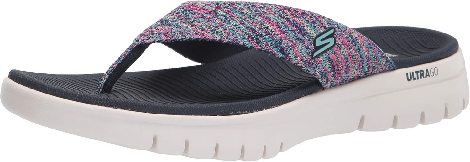 Amazon.com Skechers Cali Women s Upgrades studly Flip Flop Flip Flops - After Fifty Living