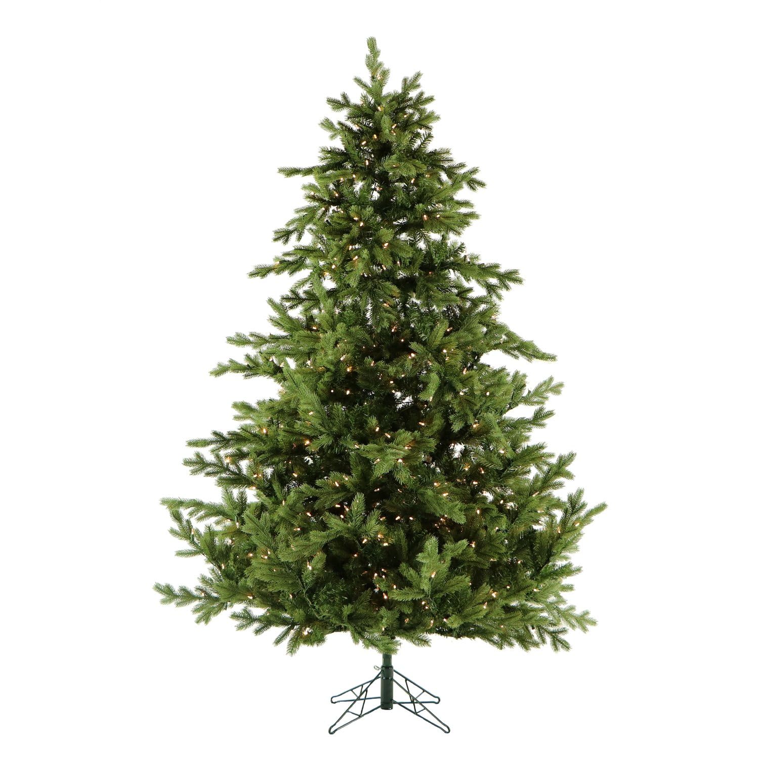 Photo 1 of **PARTIAL SET/BOX 2 of 2 ONLY**Fraser Hill Farm 12-Ft. Foxtail Pine Artificial Christmas Tree with White Incandescent Smart Lights and Stand, Prelit Foldable Fake Tree with Realistic Foliage for Home Decoration