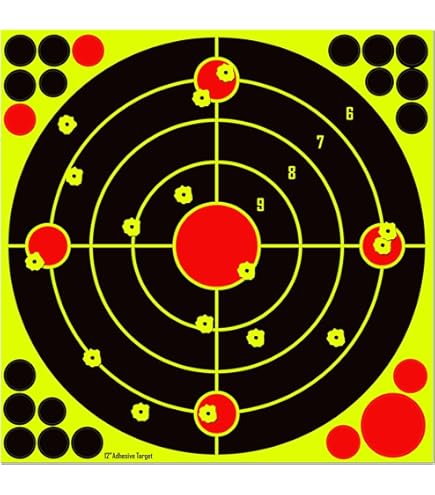 Splatterburst Targets - 12 Inch Multi-Bullseye | Ubuy