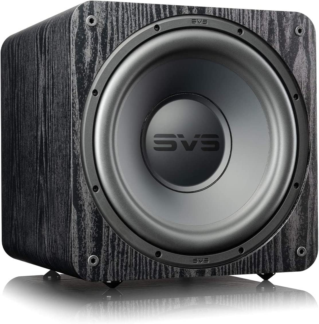 Subwoofer SVS SB-1000 Pro (ceniza negra) | Controlador de 12 pulgadas, 325 vatios RMS, gabinete sellado