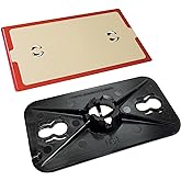 ZipWall Head, Non-Skid Plate, TPH1,Black, Red | Direct from Manufacturer