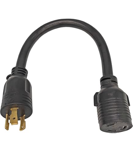Amazon.com: Parkworld 886412 Adapter Cord L5-20 Plug Male to