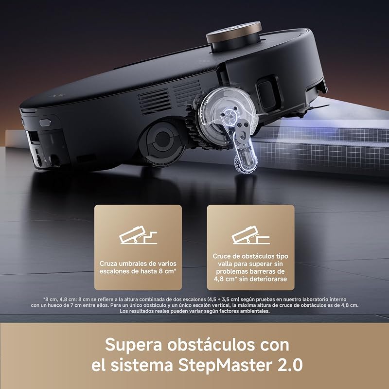 Z60 Ultra Roller Complete, Robot Aspirador, Negro