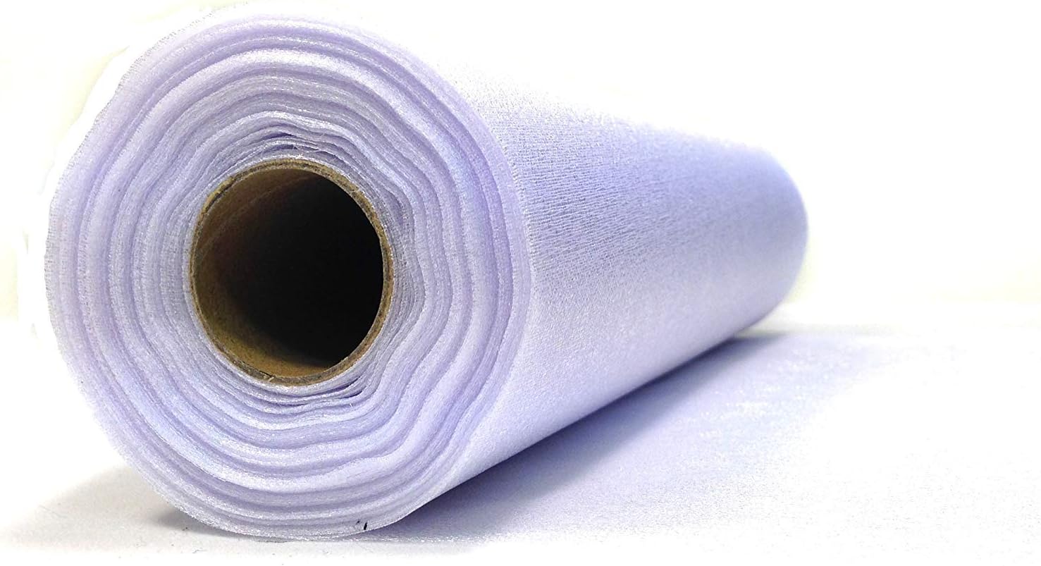 WeddingDirect Sheer Organza Roll, For Table Runner 25 m x 29 cm white