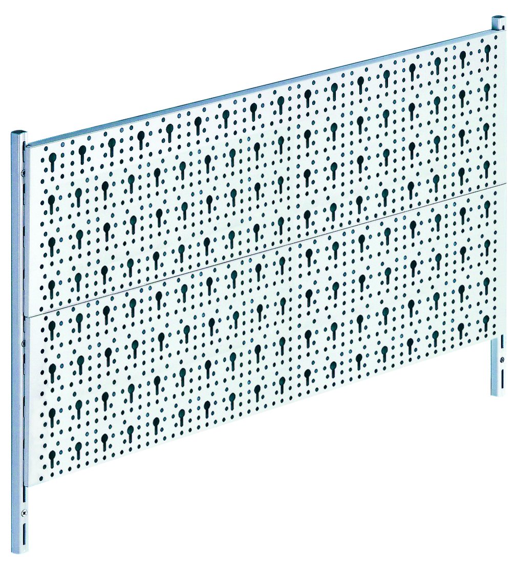 Element System 11300-00005 peg-Board Made of Metal/Basic DIY Tool Set/Screws and Wall Plugs Included/White