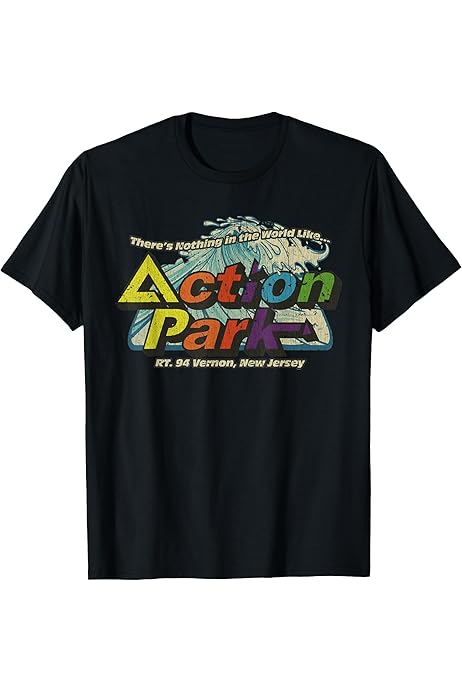 Amazon.com: Funny Action Park New Jersey 1978 Vintage T-Shirt : Clothing,  Shoes \u0026 Jewelry
