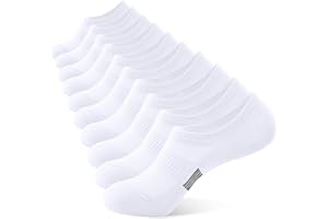 BUDERMMY No Show Socks Womens Low Cut Non Slip Athletic Cotton Invisible Women Sock 5 Pairs