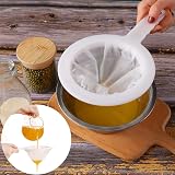 jeufun 1pc Nylon Mesh Strainer 200 Mesh Non Slip Handle 11cm 14.5cm view 4