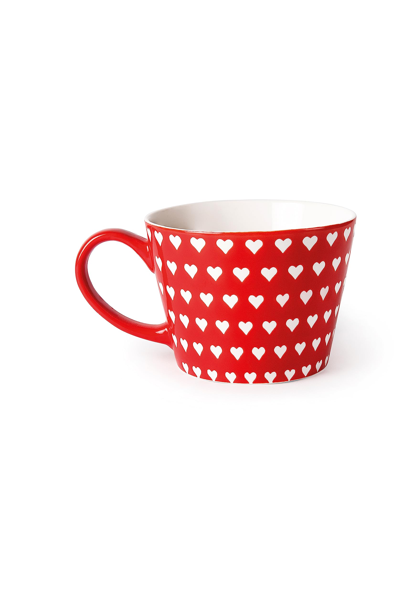 Excelsa Jumbo Mug, Porcelain, red, 1 Unità (Confezione da 1)