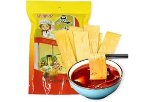 Phuumy 150g Chinese Non-Genetically Modified Soybean Skin, Which Is Made of Tofu Skin By Traditional Ancient Method, Has a Smooth Taste, and is Natural, Healthy and Vegetarian. It is Used for Cooking Hot Pot, Cold Mix, and Fried Tofu Skin干豆皮，豆腐皮