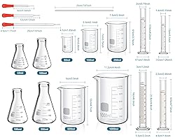 Frienda 50/100/250/500/1000ml Lab Glassware Include