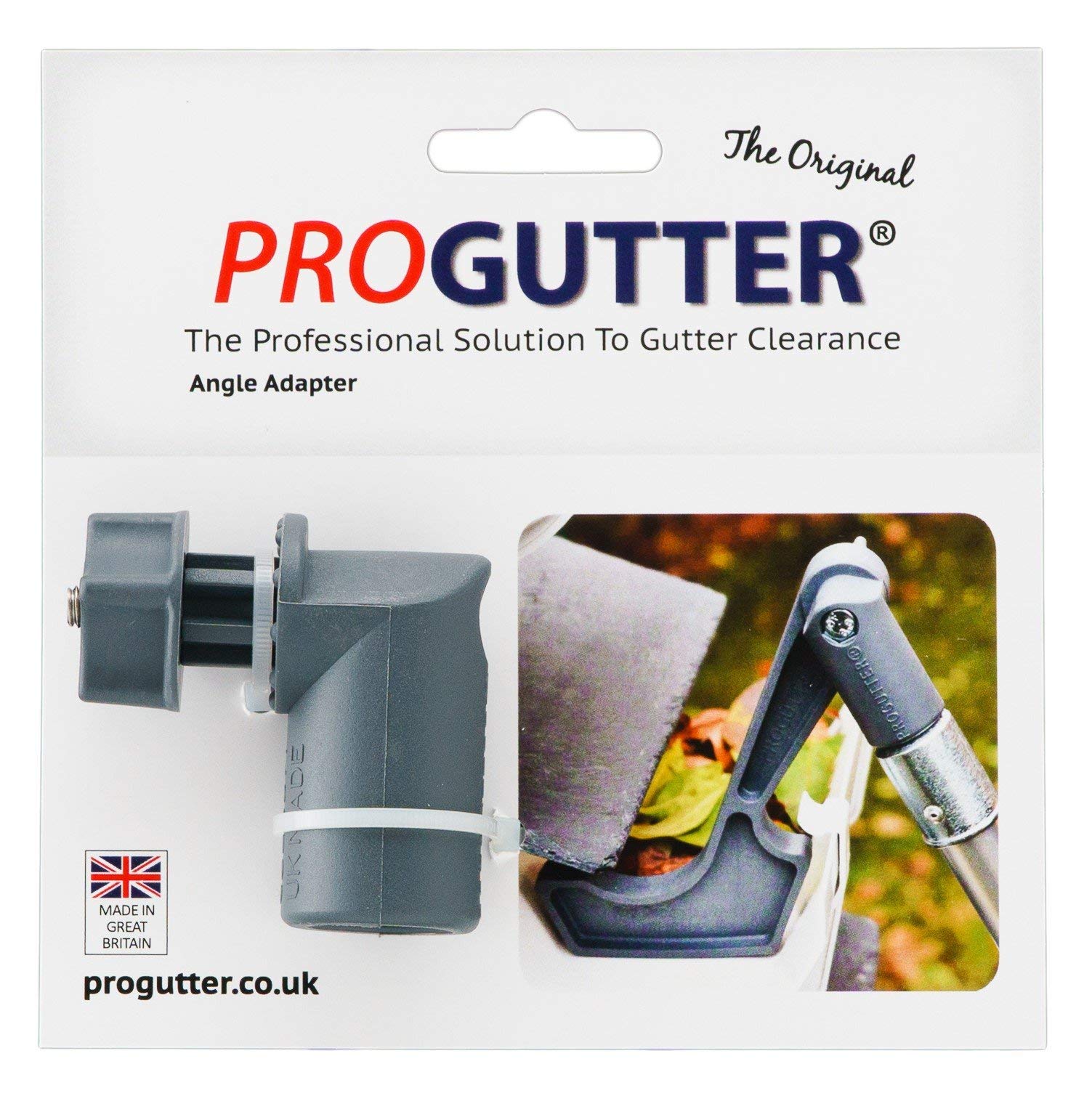 PROGUTTER Angle Adapter. Suitable to fit All Original PROGUTTER Tools for Easy Gutter Cleaning from The Ground and to Help Reach Those Difficult Places.
