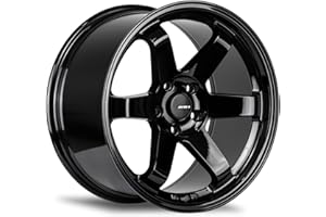 AVID1 AVID.1 AV-06 Gloss Black 18x8.5 Custom Wheel – Fits 5x114 Bolt Pattern with +35 Offset – Lightweight Performance Alloy Wheel – Aggressive Street Style & Track-Ready Car Accessories
