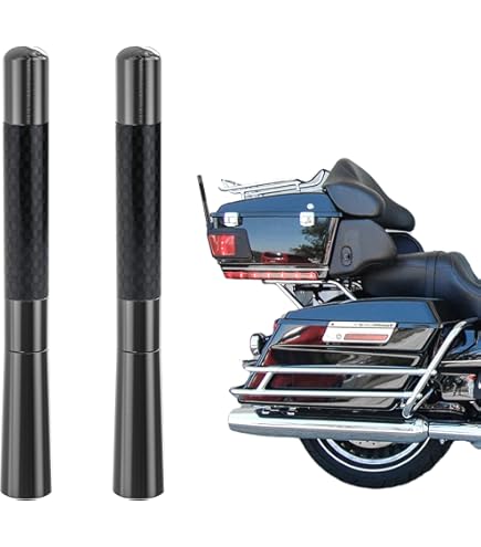 Antenne Courte Spirale Harley Davidson 1998-2023 - Street Glide, Road Glide, Electra Glide - 17,8cm