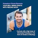 Nutralie Potassium Citrate 2880mg 180 Tablets Potassium Element 1036.8mg view 2