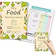 1 Pcs Food Journal Diary 5.8×8.3 Inch Food Tracker Journal Daily Calorie Counter Book With Breakfast Lunch Dinner Calorie And Snack Sections For Nutrition Tracker Book