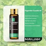 MAYJAM Peppermint Essential Oil 10ML Pure Undiluted with Glass Dropper view 2
