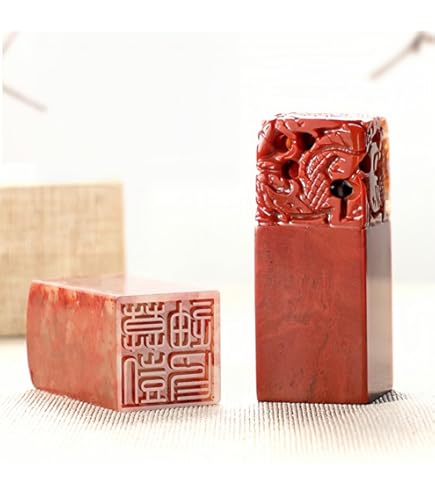 Semli Custom Chinese Chop Chinese Name Stamp Seal with Pixiu, Red