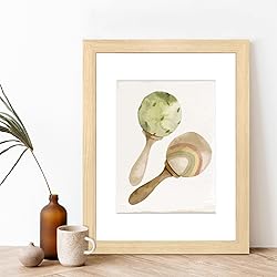 LaVie Home 11x14 Picture Frame Beige Oak Wood