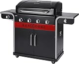 Char-Broil Gas2Coal 440 Hybrid Grill Gas Barbecue Black 61 x 24 x 46 cm view 3