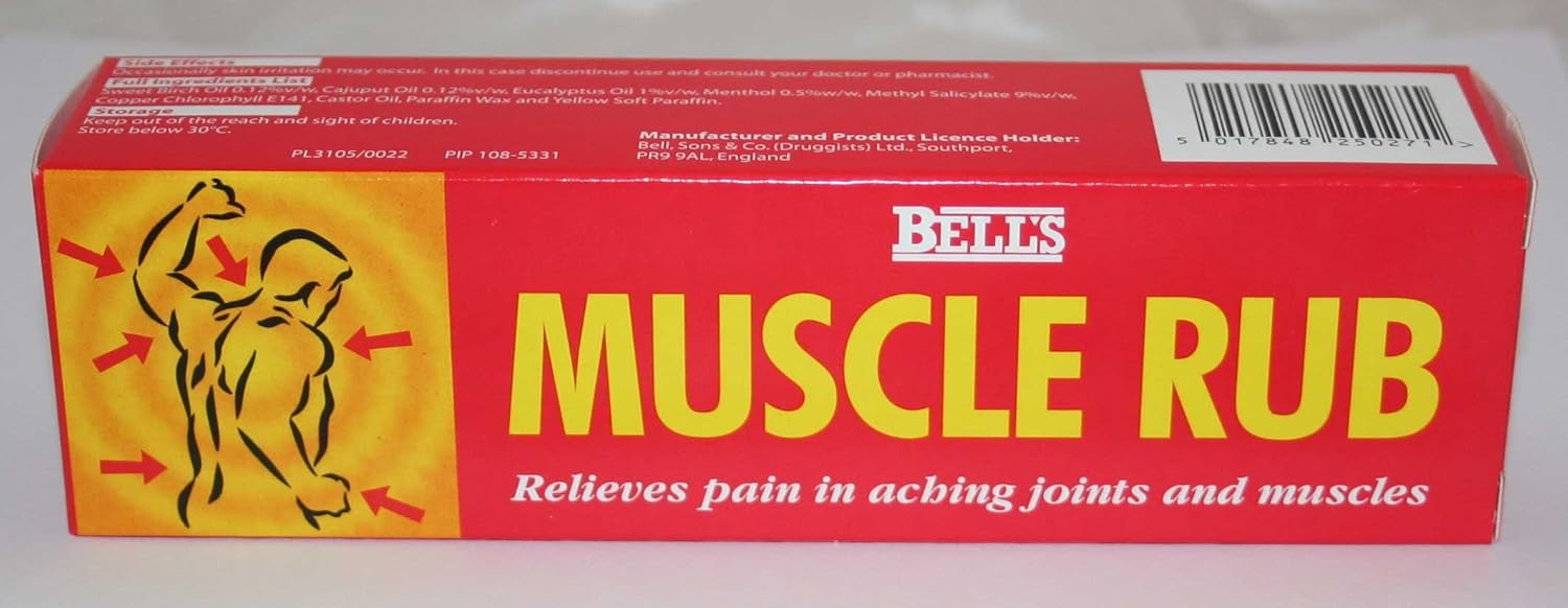 BELL'S Muscle Rub 40g Amazon.co.uk Health & Personal Care