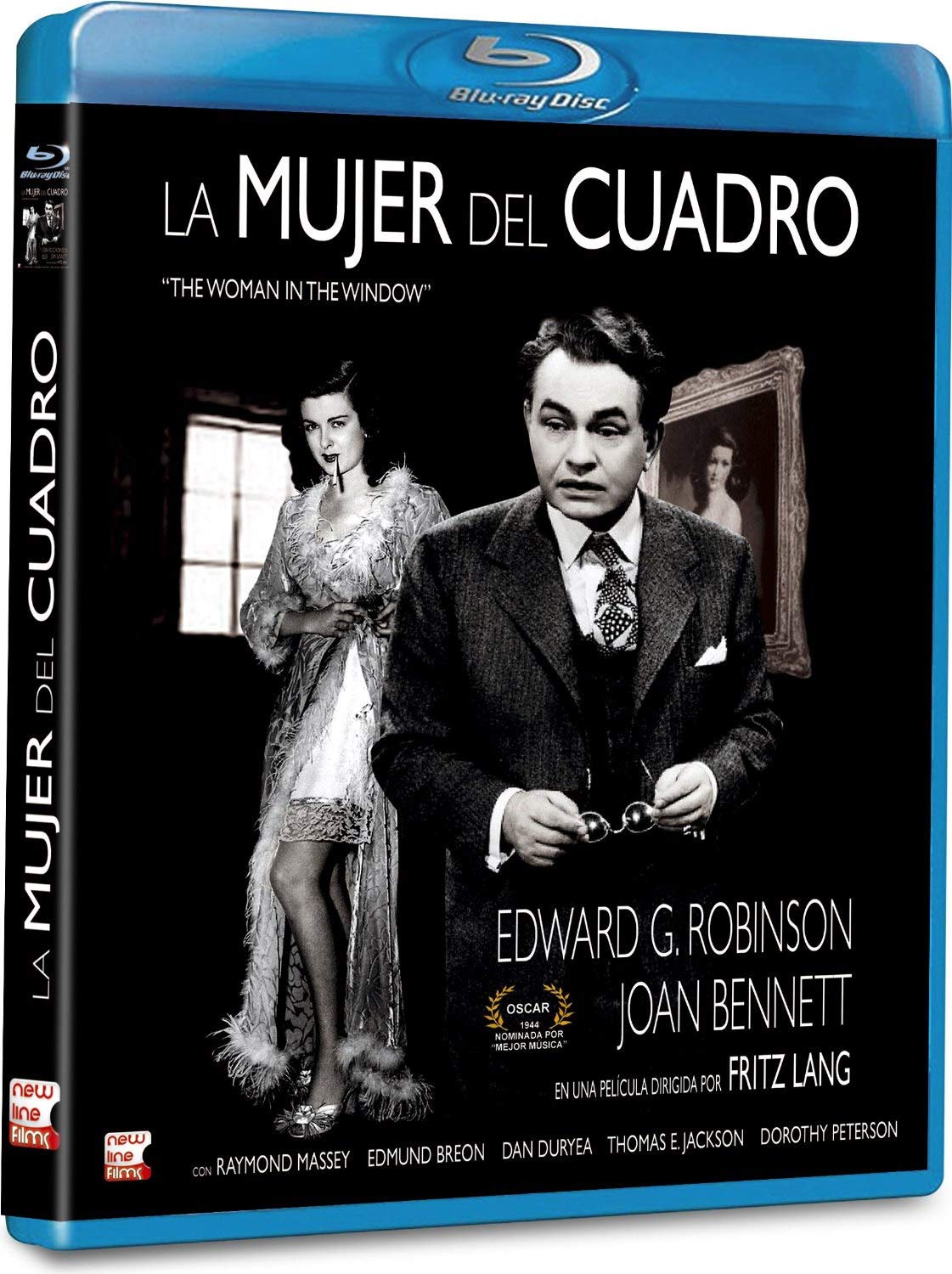 Amazon Com The Woman In The Window 1944 Blu Ray Reg A B C Import Spain Joan Bennett Raymond Massey Edward G Robinson Edmund Breon Dan Duryea Thomas E Jackson Dorothy Peterson
