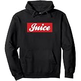 Juice Graphic Design Pullover Hoodie