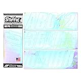 STIFFIE Shift Chrome 3" ID Kit Alpha-Numeric