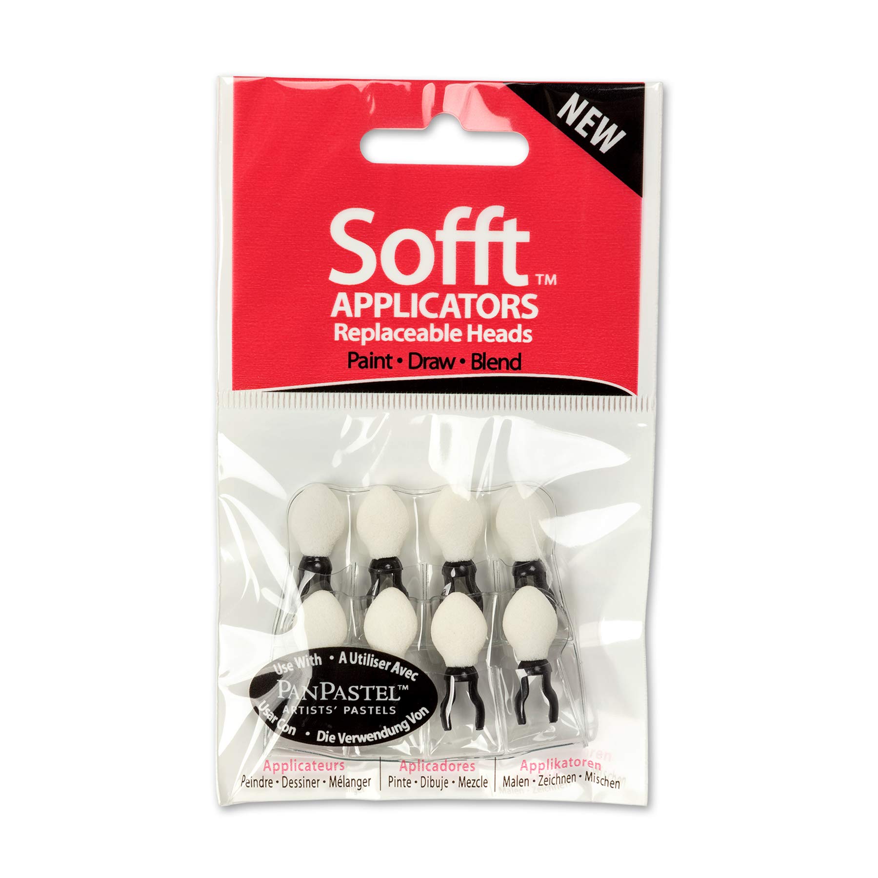 PanPastel Colorfin Sofft Applicators Replacement Heads