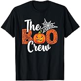 Halloween Boo Crew - Halloween Trick or Treat - Boys Girls T-Shirt