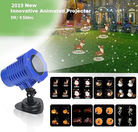 Amazon.com: Shineart - Proyector de luz para Navidad ...
