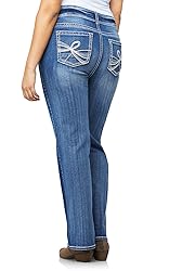 WallFlower Junior's Plus-Size InstaStretch Luscious