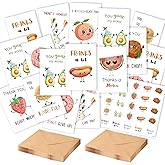 Funny Thank You Cards - 36 Pcs Funny Birthday Thank You Cards with Envelopes and Stickers, 4‘’x6'' Cute Thank You Birthday Cards for Women, Office Coworker, Employee & Staff Appreciation, Appreciation Card