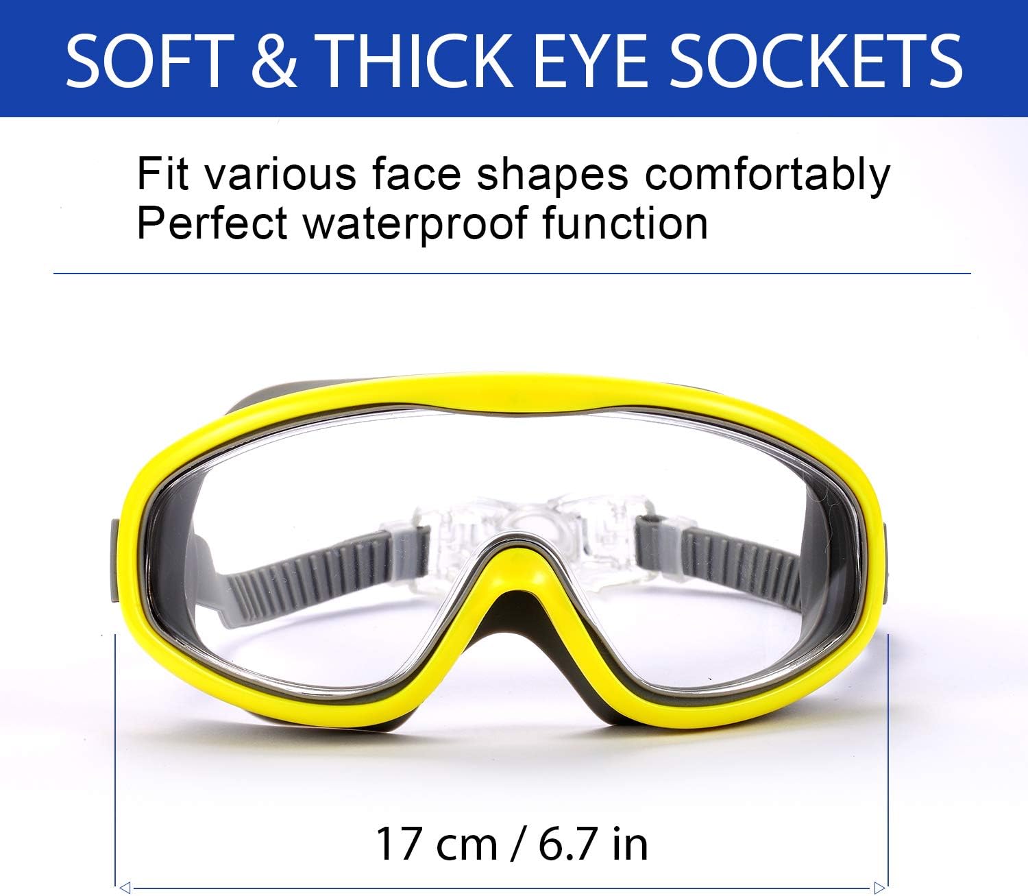 Yizerel 2 Pack Swim Goggles - Image 3