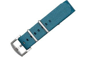 BluShark Original Premium Nylon Watch Strap - Stainless Steel Buckle with Multiple Sizes & Premium Styles, Replacement Watch Straps for Men & Women, Ballistic Military Waterproof