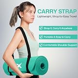 Xn8 Sports Yoga Mat 10mm 15mm NBR Non-Slip Carry Strap 61Lx20W view 8