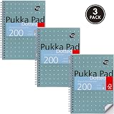Pukka Pad A5 Dotted Metallic Jotta Book 3 Pack 200 Pages 80GSM 4-Hole view 2