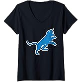 Womens Motor City Kitties V-Neck T-Shirt