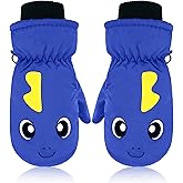 Boao Kids Snow Ski Mittens Winter Gloves Warm Waterproof Mittens Gloves for Girls and Boys