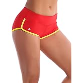 BUBBLELIME Women Booty Yoga Shorts Sexy Butt-Lifting Workout Pants Pockets | 1.8"Inseam,4 Way Stretch,Tummy Control,Running,G