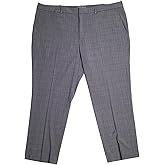 Perry Ellis Mens Modern Fit Stretch Resolution Dress Pants Mid Grey 40 x 32