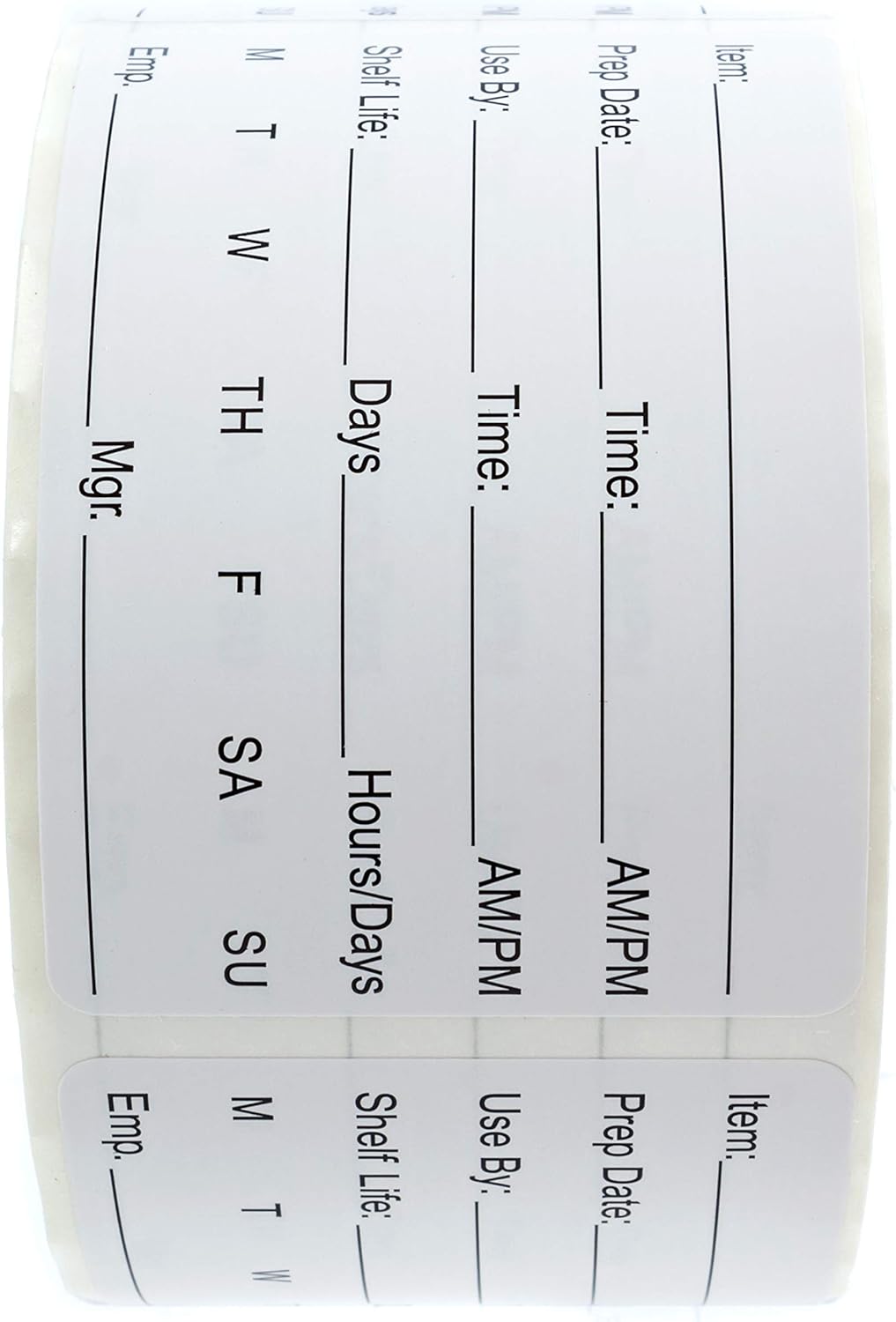 SBLABELS Restaurant Quality Shelf Life/Use by Removable Labels / 2" x 3" Label (Roll of 500): Home & Kitchen