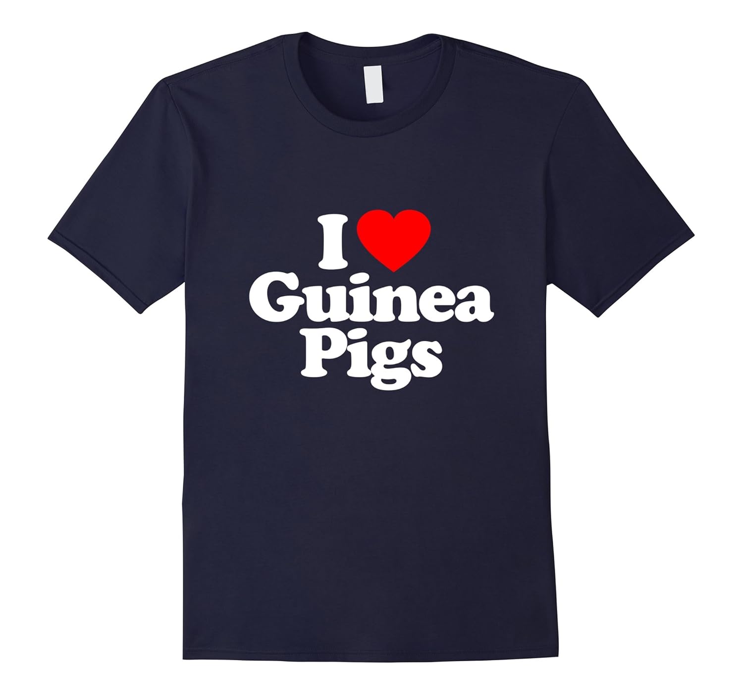 Love Heart Guinea Pigs Funny Top T-Shirt-ANZ