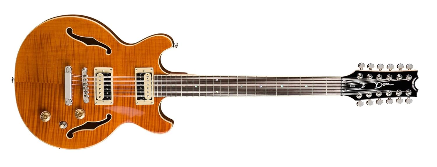 Dean Guitars BOCA12 TAM 12 String Semi Hollow Body Electric Guitar