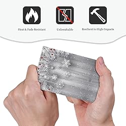 Christmas Snowflake Planks No Device Light Switch