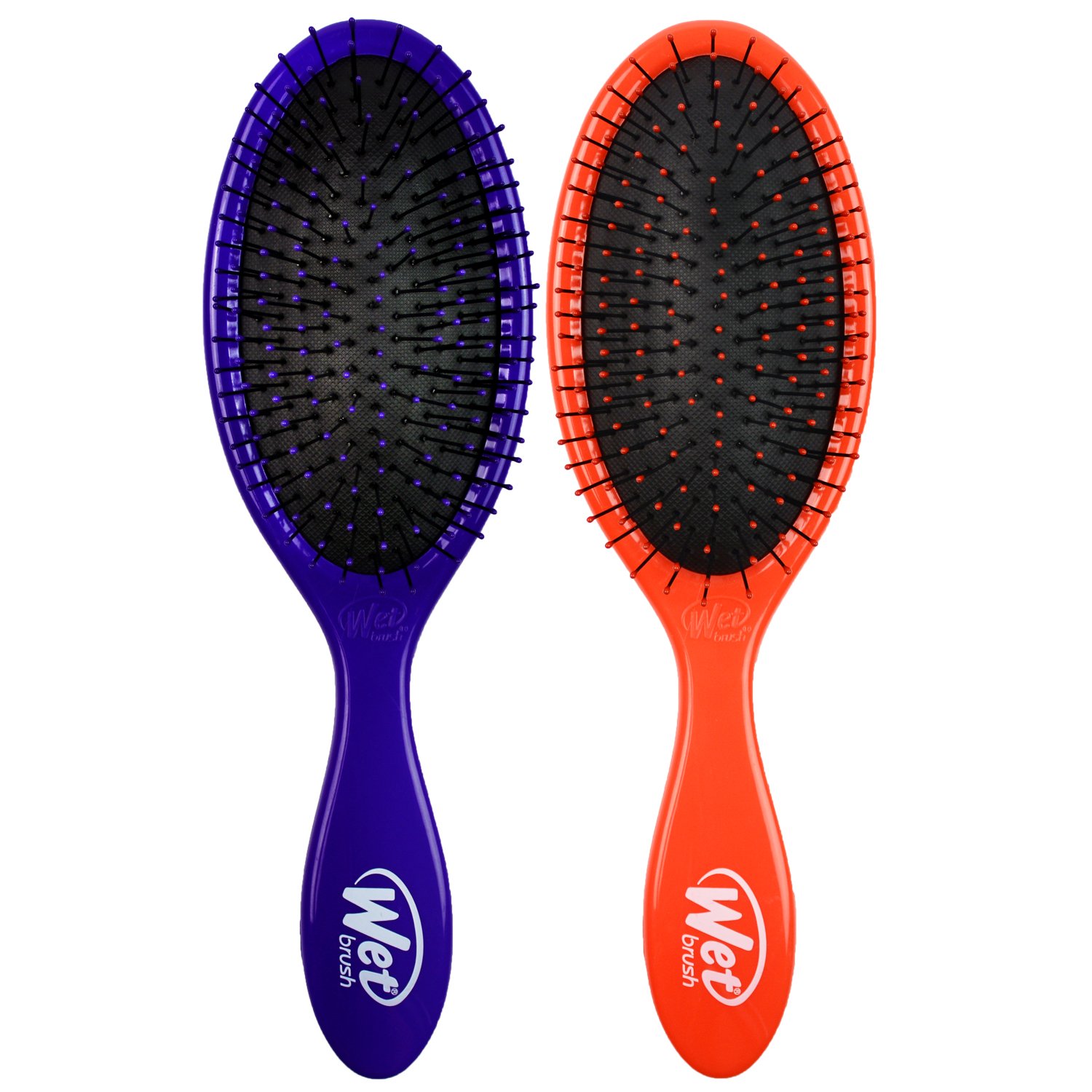 Wet Brush 2 Piece Original Detangler, Blue and Orange Beauty