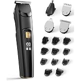 Beard Trimmer for Men, Fast Charging 4-in-1 Kit, 18 Lengths, Accessories | Waterproof Mustache Grooming Kit, Rechargeable Beard Hair Nose Ear &amp; Body Trimmer, Face Shaver, gift for men,husband &amp; father