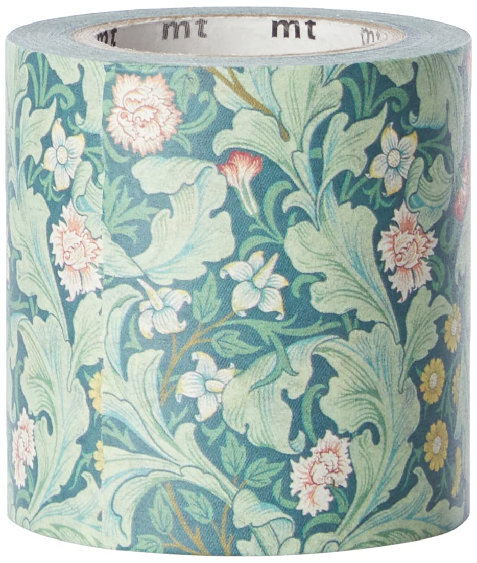 MT"William Morris Leicester" Washi Masking Tape,Transparent,50mm x 10m