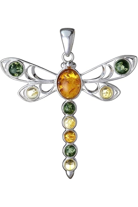 Sterling Silver Flower Pendant With Natural Garnet - 3.21ct Genuine Gemstone Jewelry For Women