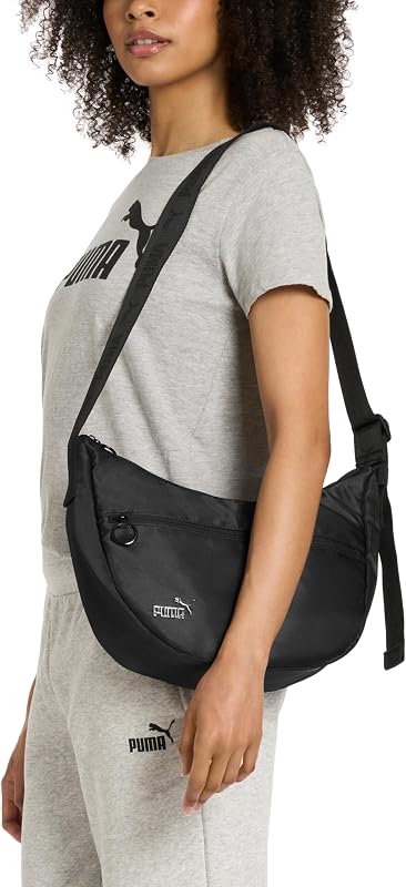 Damen All Day Crossbody Bag Umhängetasche, Schwarz